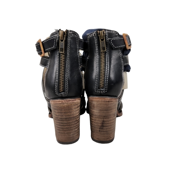 NWOB NEVER WORN Freebird Claw Black Leather Women's Size 8 - Picture 7 of 13